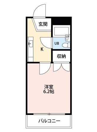 クリスタルハイツの物件間取画像